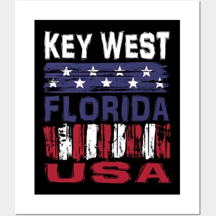 Key West Florida USA T-Shirt Posters and Art